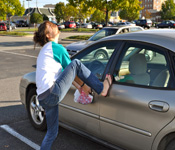 locked out of the car